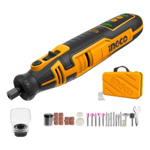 Mini Torno A Bateria 8v Tipo C Con Valija+ Accesorios