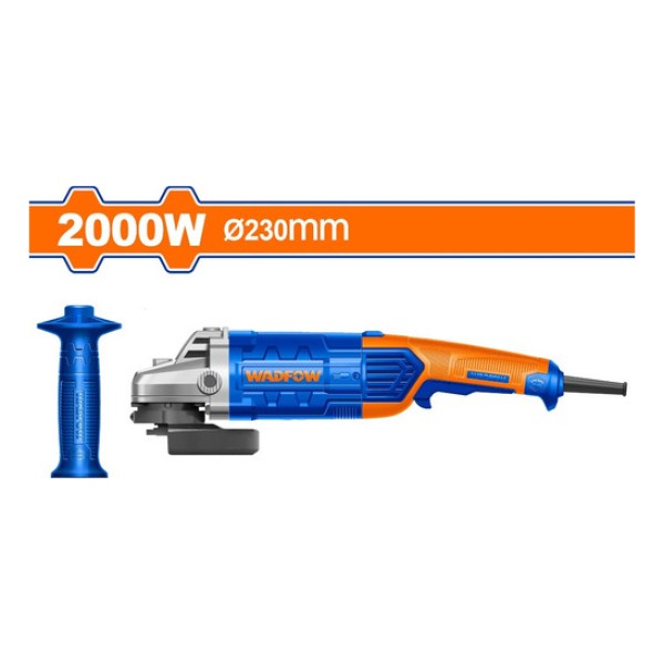 Amoladora Angular 9 2000w Wadfow Wag852001 - Imagen 2