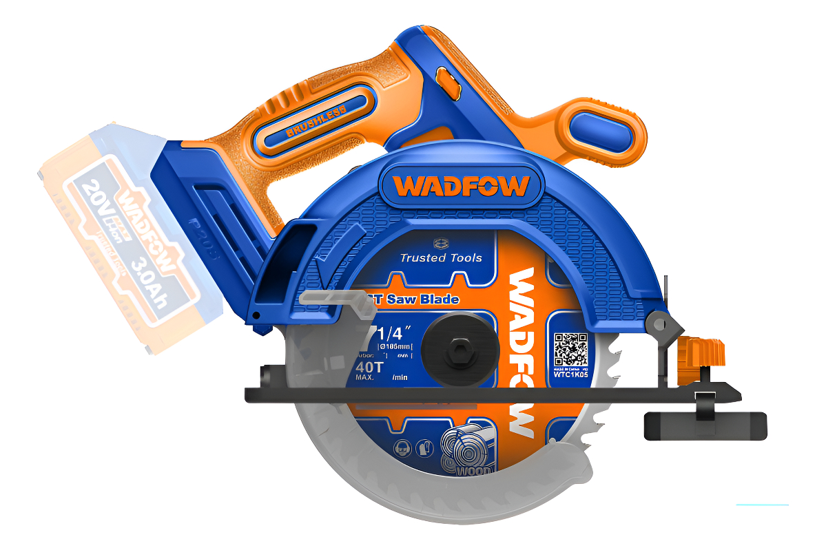 Sierra Circular 165mm P20s Wadfow Sin Bat Sin Carg Wlwp5520