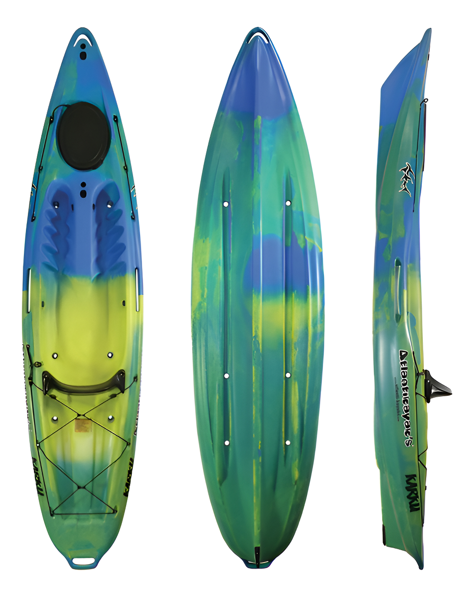 Kayak Atlanti Karku 1 Persona Hasta 160kg Incluye Remo