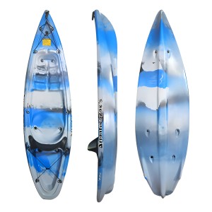 Kayak Atlanti Simplo 1 Persona Hasta 100kg Incluye Remo