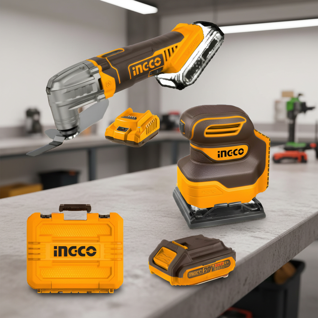 Combo Lijadora Orbital 20v P20s + Herramienta Multifuncion 2 - Imagen 3