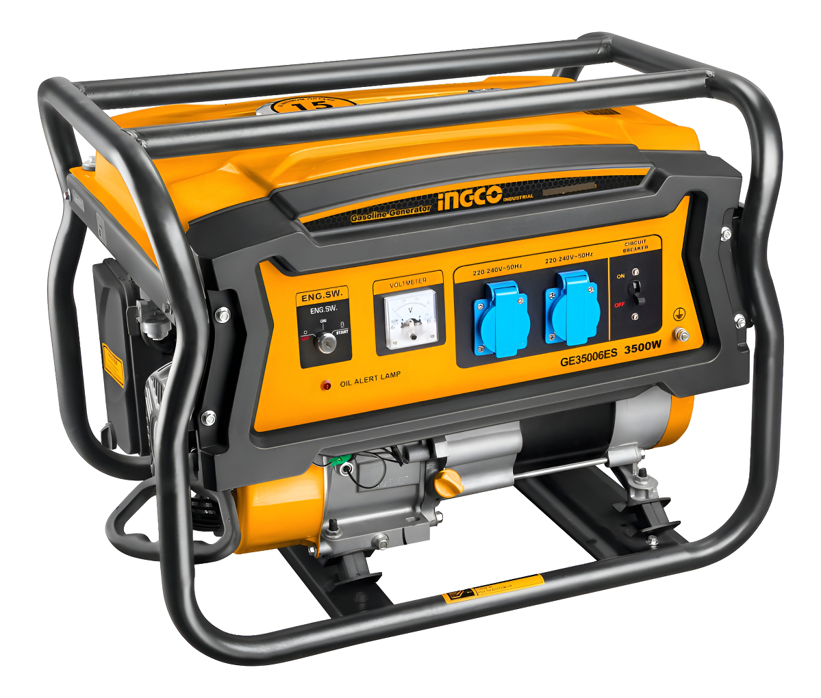Generador 3.5 Kw Arranque Electrico Ingco Ge35006es