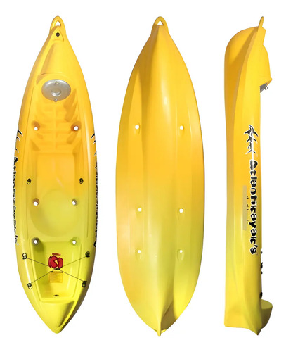Kayak Atlanti K1 1 Persona Hasta 100kg Incluye Remo