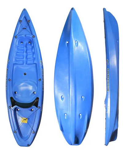Kayak Atlanti Simplo 1 Persona Hasta 100kg Incluye Remo - Imagen 4