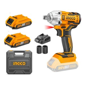 Llave De Impacto 1/2 PuLG Bateria 20v Ingco Ciwli2038