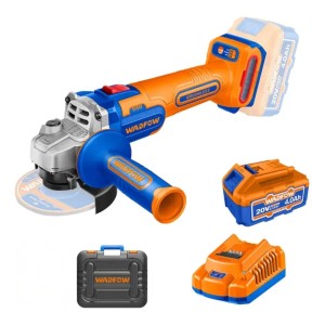 Amoladora 20v 4-1/2  115mm + Acc + Valija Wadfow Wlap5322 Azul 50