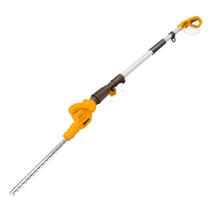Cortacerco Podador De Altura Inalámbrico 20v 460mm Ingco Naranja
