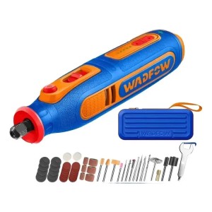Mini Torno A Batería 4v Usb Wadfow Wryn418 Con 50 Accesorios 50
