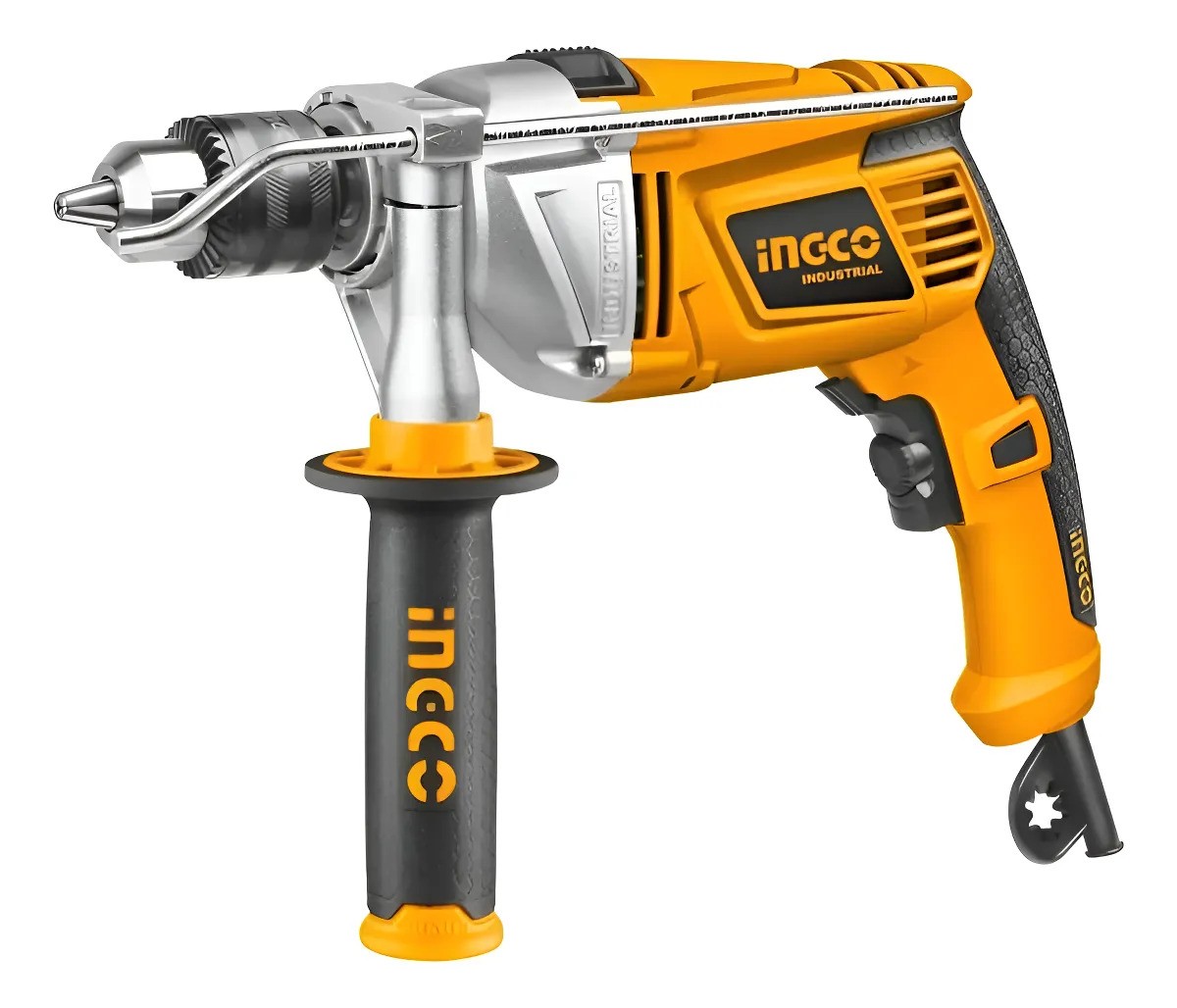 Taladro Percutor Ingco Id11008 1100w Velocidad Variable Colo Naranja Claro 60 Hz - Imagen 6