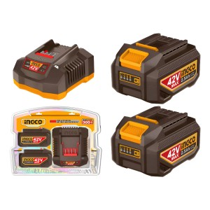 Set X2 Baterias 2.5ah + 1 Cargador 42v P42m Ingco Fbcpm25221