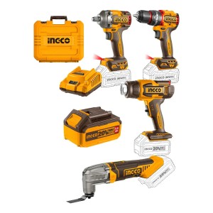 Kit Set Ingco Llave Impacto Taladro Impacto Herramienta