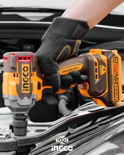 Set Ingco Ckli20275 Atornillador Percutor Bateria P20s Mas L Naranja Claro 50hz/60hz - Imagen 9