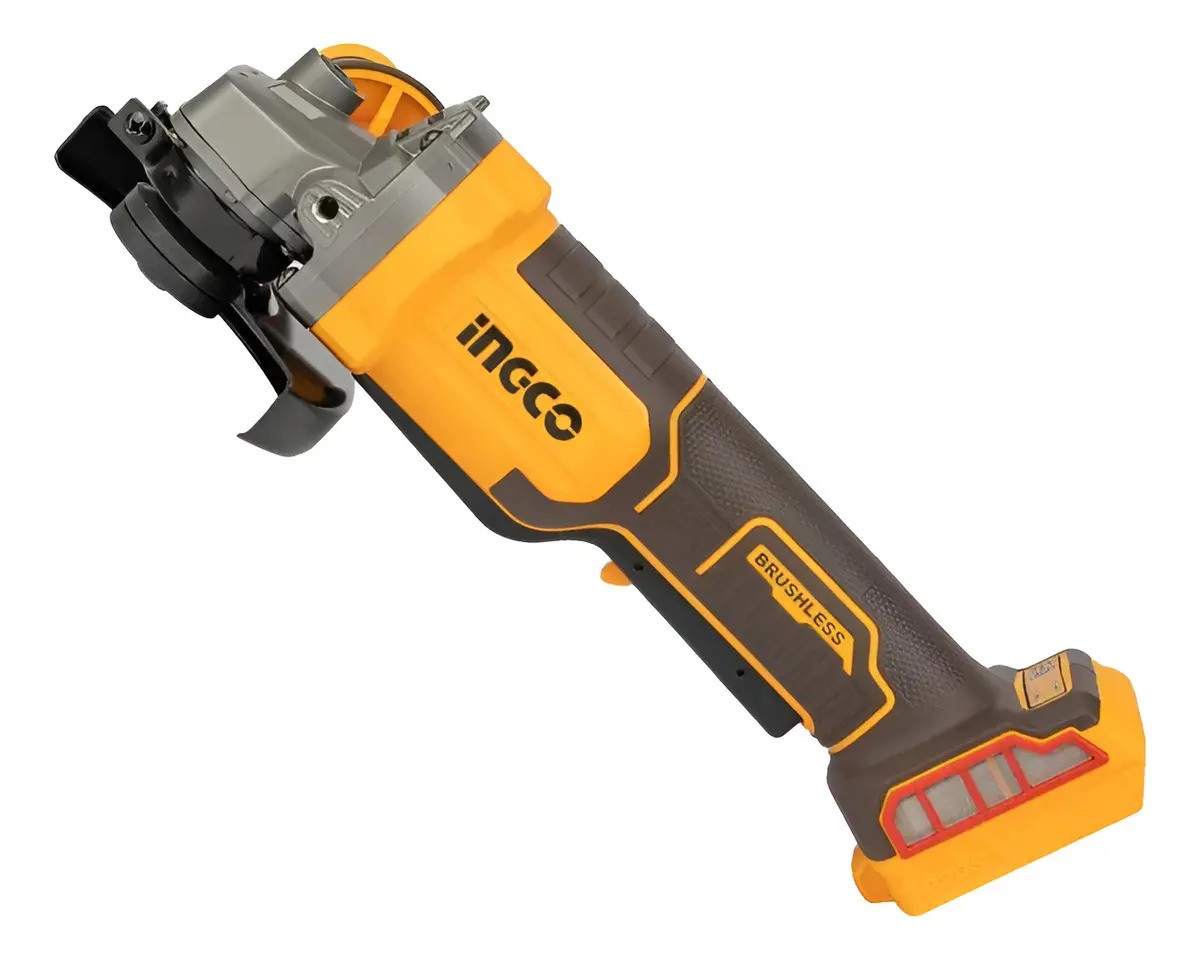 Amoladora A Bateria P20s 4 1/2 Brushless S/bateria Color Ama Amarillo - Imagen 5