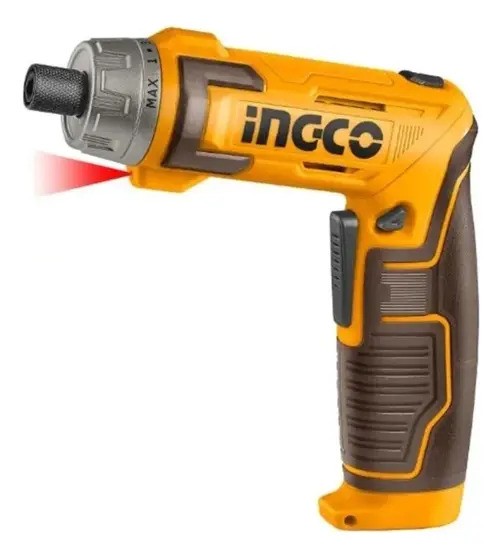Atornillador A Batería Ingco 8v 6nm Carga Usb Tipo C Amarillo - Imagen 2