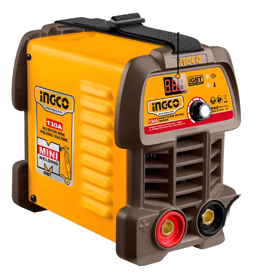 Soldadora Inverter 130amp Igbt Ingco Ing-mma13049 Naranja Cl Naranja Claro - Imagen 4