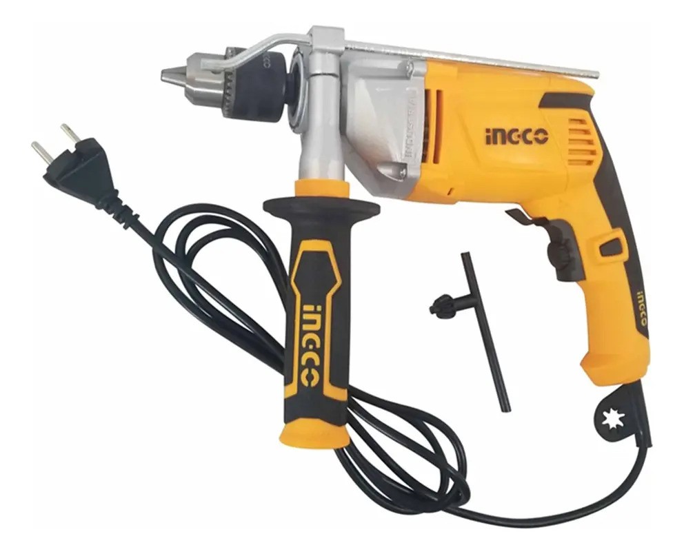 Taladro Percutor Ingco Id11008 1100w Velocidad Variable Colo Naranja Claro 60 Hz - Imagen 10