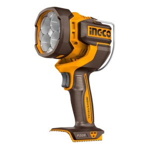 Linterna 2000 Lumens 20v S/bateria Cwli2088 Ingco Linterna A Blanca Amarillo
