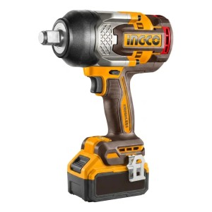 Llave De Impacto Bateria 20v 3/4 5ah Valija Ingco Ciwli20105 Amarillo 50