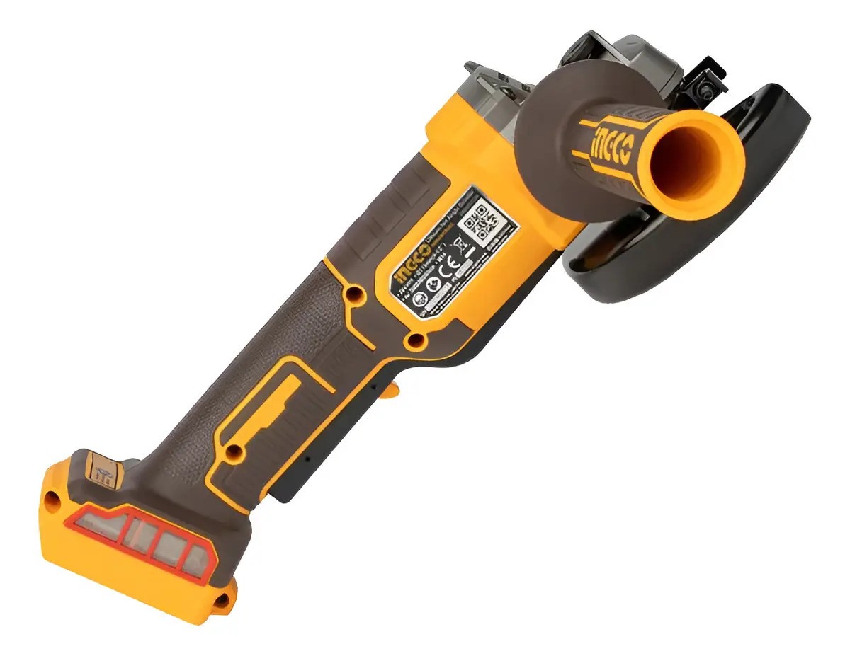 Amoladora A Bateria P20s 4 1/2 Brushless S/bateria Color Ama Amarillo - Imagen 4