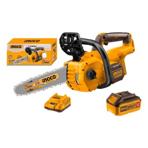 Motosierra 20v  12  Con 2 Bat 4ah Y Carg Ingco Cgsli201286 Amarillo