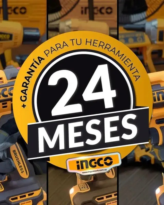 Atornillador De Impacto A Batería Ingco Cirli2023- Color Naranja 50 Hz/ 60 Hz - Imagen 6