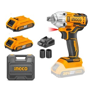 Llave De Impacto 1/2 PuLG Bateria 20v Ingco Ciwli2038