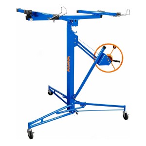 Elevador Placas Yeso Brazo Telescopico 68kg Wjsq1168 Wadfow Azul