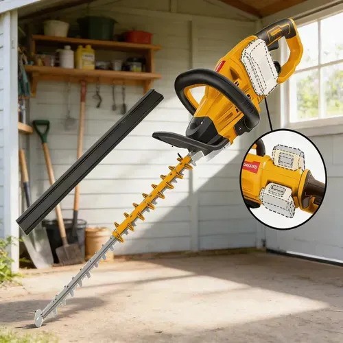 Corta Cerco 650mm 40v P20s Ingco Brushless Chtli40028 Color Amarillo - Imagen 3