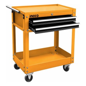Carro Herramientas Taller Metal 2 Band Ingco Hptct021 Naranja Claro