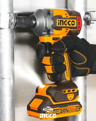 Set Ingco Ckli20275 Atornillador Percutor Bateria P20s Mas L Naranja Claro 50hz/60hz - Imagen 6