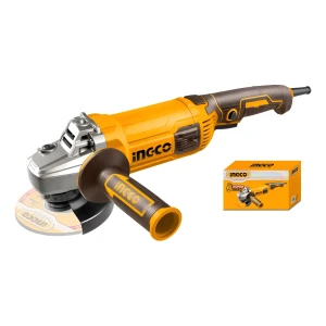 Amoladora Angular 5 1500w 9300rpm 125mm Ingco Ag150028 Color Amarillo