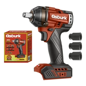 Llave Impacto 600nm Dado Cuadrado 25v Sin Bateria Osburk Rojo 50